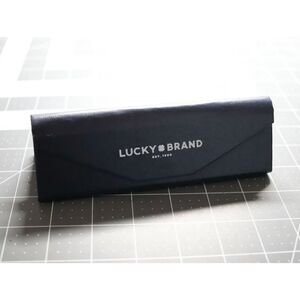 Lucky Brand Sunglass Eyeglass Empty Case Blue